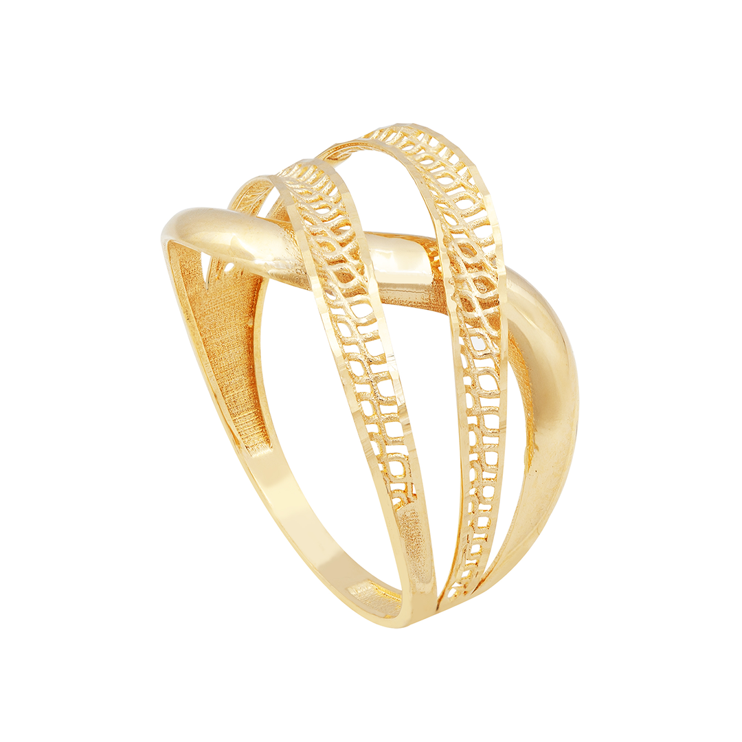 Anel Solitário Em Ouro 18k